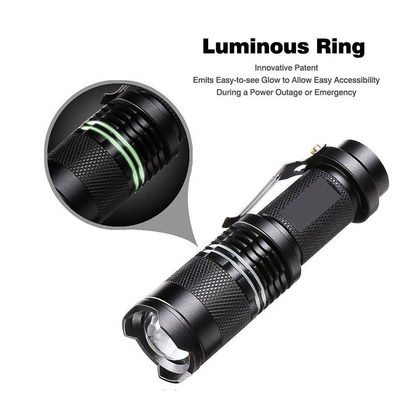 Waterproof Zoomable Bicycle LED Flashlight with Adjustable Focus Waterproof Zoomable Bicycle LED Flashlight with Adjustable Focus