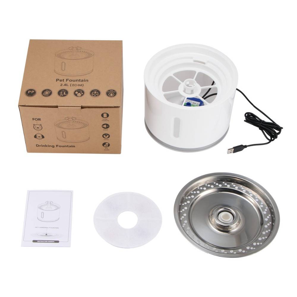 2.4L Automatic Pet Water Fountain 2.4L Automatic Pet Water Fountain