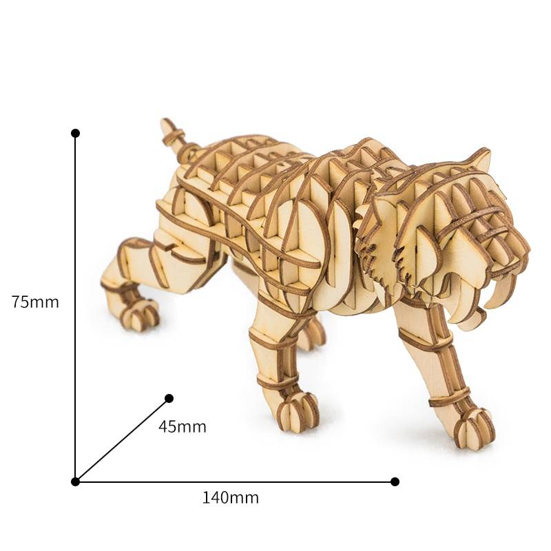 DIY 3D Wooden Animal Building Puzzle DIY 3D Wooden Animal Building Puzzle