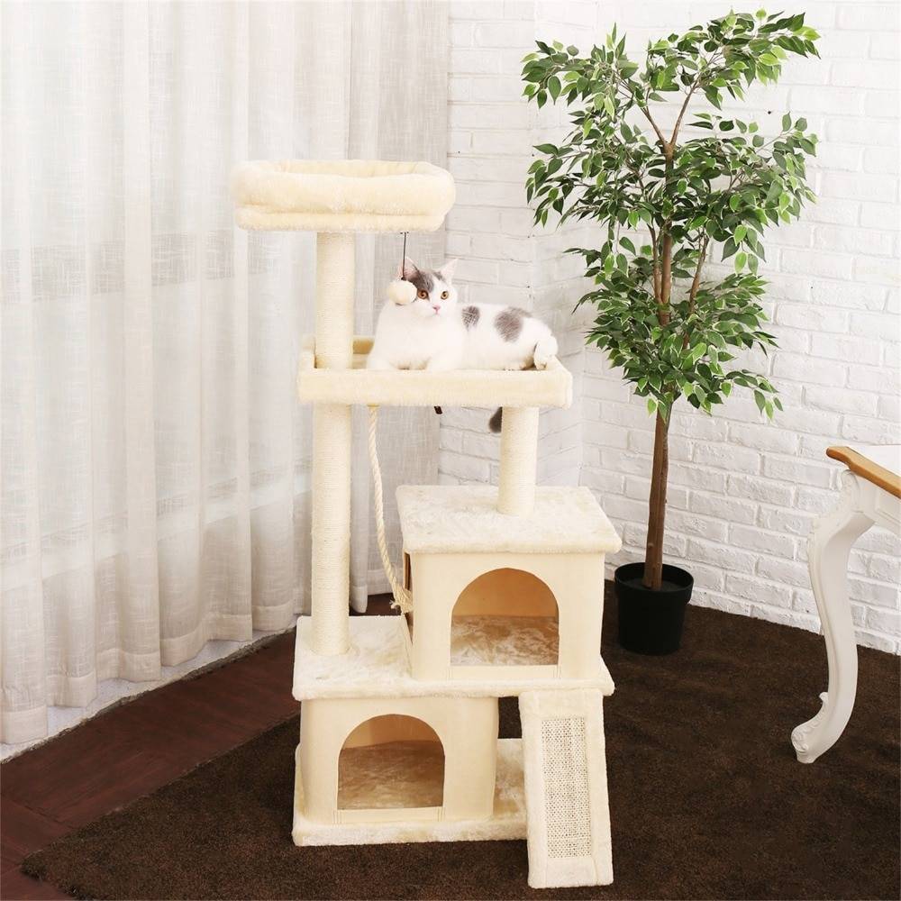Pet Climbing Frame with Hanging Ball Pet Climbing Frame with Hanging Ball